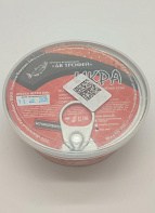 Икра лососевая зернистая соленая кеты "ДВ ТРОФЕЙ" замороженная 200гр 